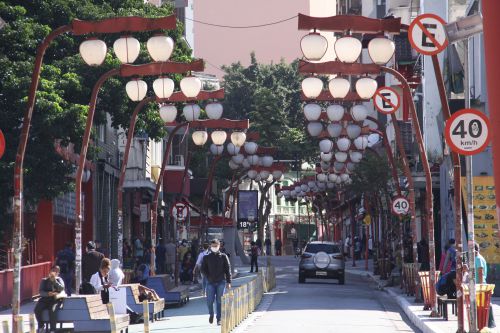 　サンパウロ市の東洋街