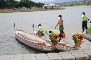 使用したボートもレースごとに消毒