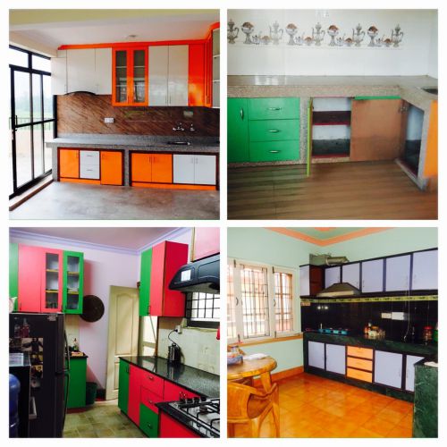 キッチンコレクション。色が溢れる。。。