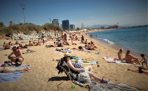 バルセロネータにて　５月２９日午前撮影