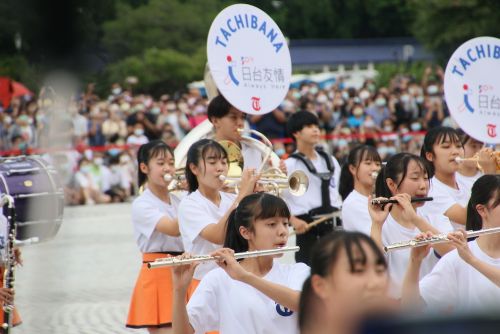 京都橘高校の演奏の様子