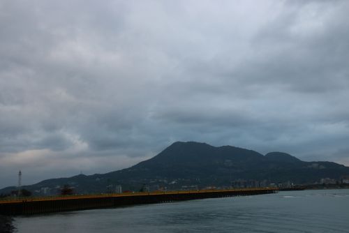 花火の舞台・淡江大橋