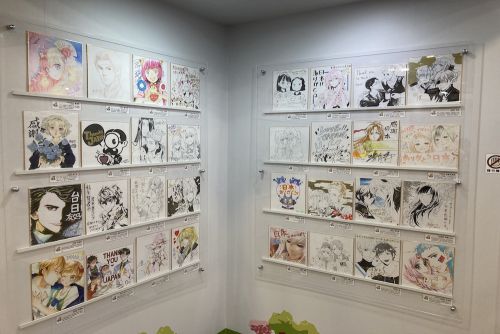 台湾人漫画家の色紙