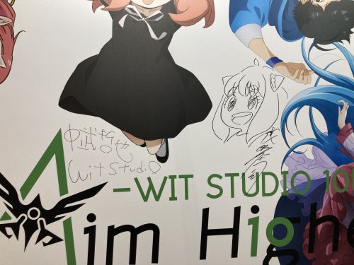 W I T S T U D I O の中武哲也さん(左)と浅野恭司さん(右)の直筆サイン