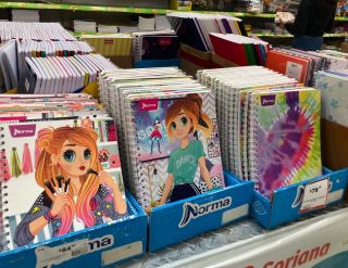 イラスト付きノートは約700円!