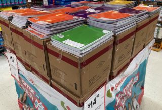 イラスト無しノートは約120円