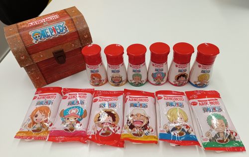 TVアニメ『ONE PIECE』のキャラクターをパッケージデザインに使用したブラジル味の素社の新製品