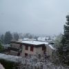 冬が舞い戻ったスイス