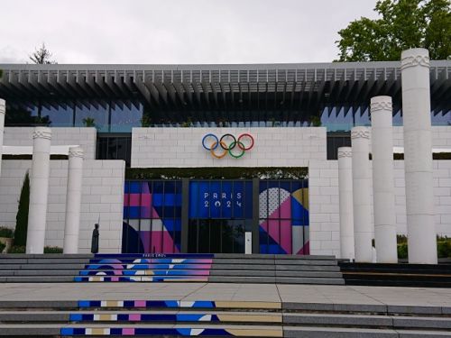 オリンピック博物館の入り口