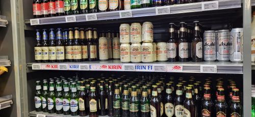日本のビールは人気です！