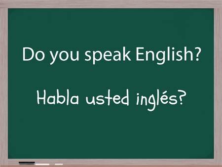 英語はしゃべれますか?