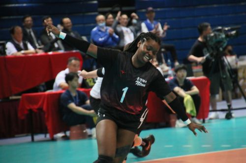 女子のM V P、李貝兒選手