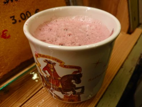 雨の中、しっかりグリューワインもいただきました