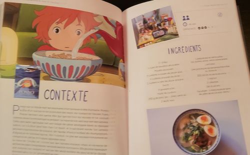 パリ3区のYNNIS 出版 のジブリ飯 レシピ本より