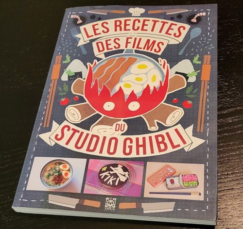 フランス人の友が大切にしている、フランス人が製作したジブリ映画のレシピ本