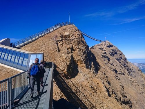 『Glacier3000』で一番人気の吊り橋