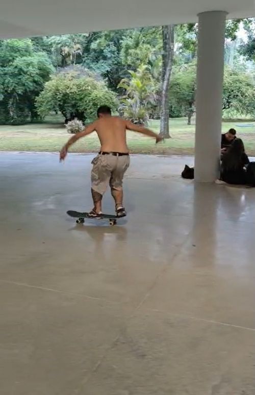 イビラプエラ公園内のスケーターのスポット「マルキーゼ」